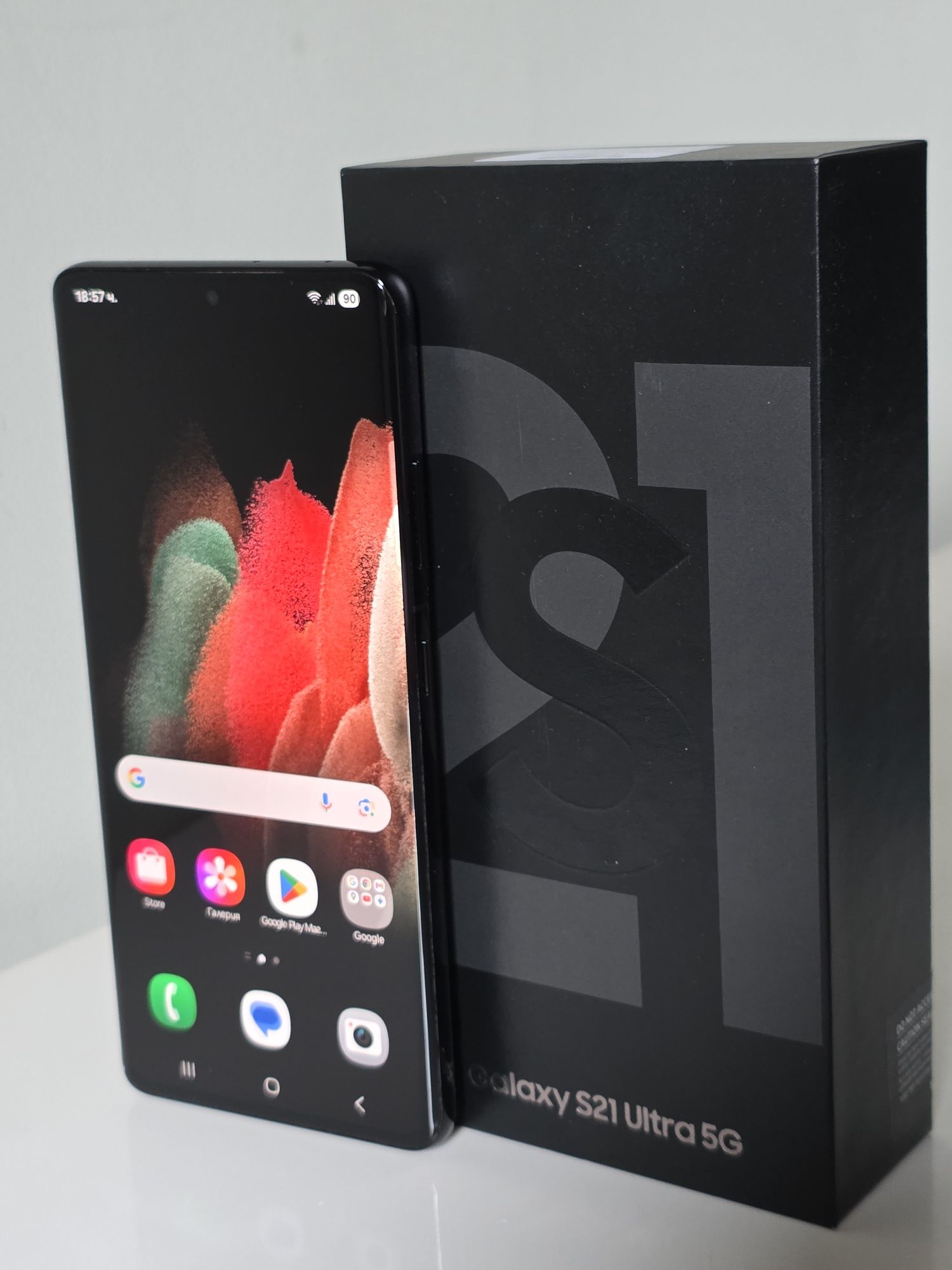 Samsung Galaxy S21 Ultra 256GB, 12GB RAM - като нов!