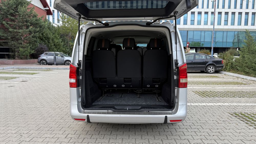 Mercedes Vito 116 8+1 Locuri Extra Lung Automat An 2017 2.2 CDi 163 CP