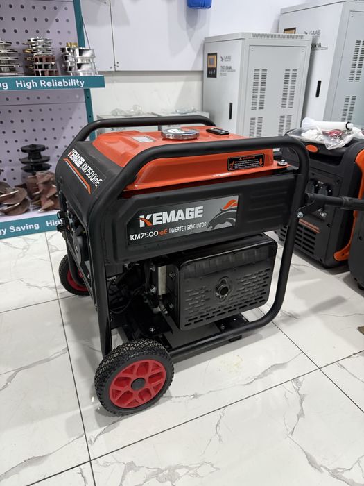 Инверторли генератор оптом 5 кВт Kemage KM7500ioE-5kva арзон движок