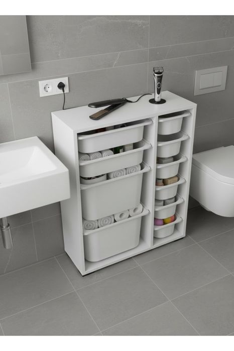 Мултифункционален Шкаф за съхранение със 10 кошници