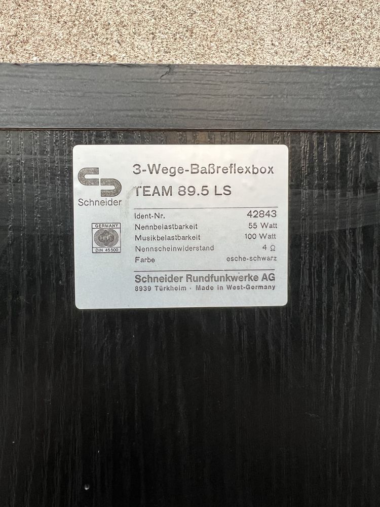 Трилентови Тонколони Schneider Team 89.5 LS