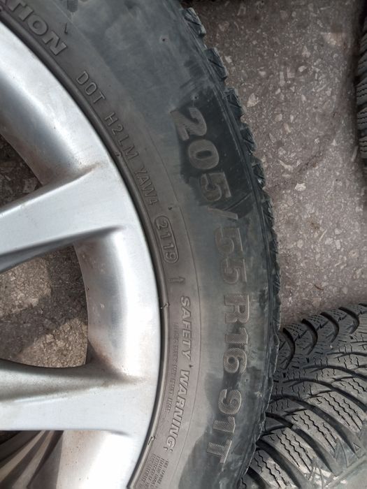 Джанти с гуми Kumho за Хонда 205/55/16
