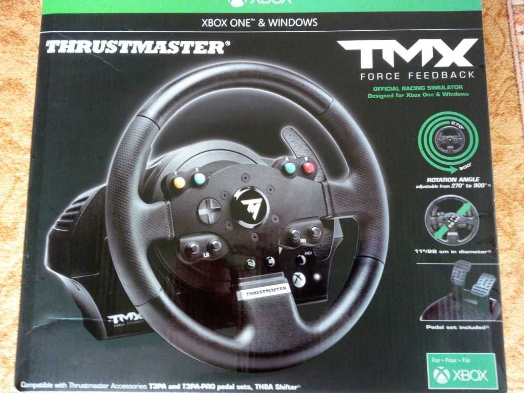 Волан + Педали Thrustmaster TMX Force Feedback for PC/Xbox One