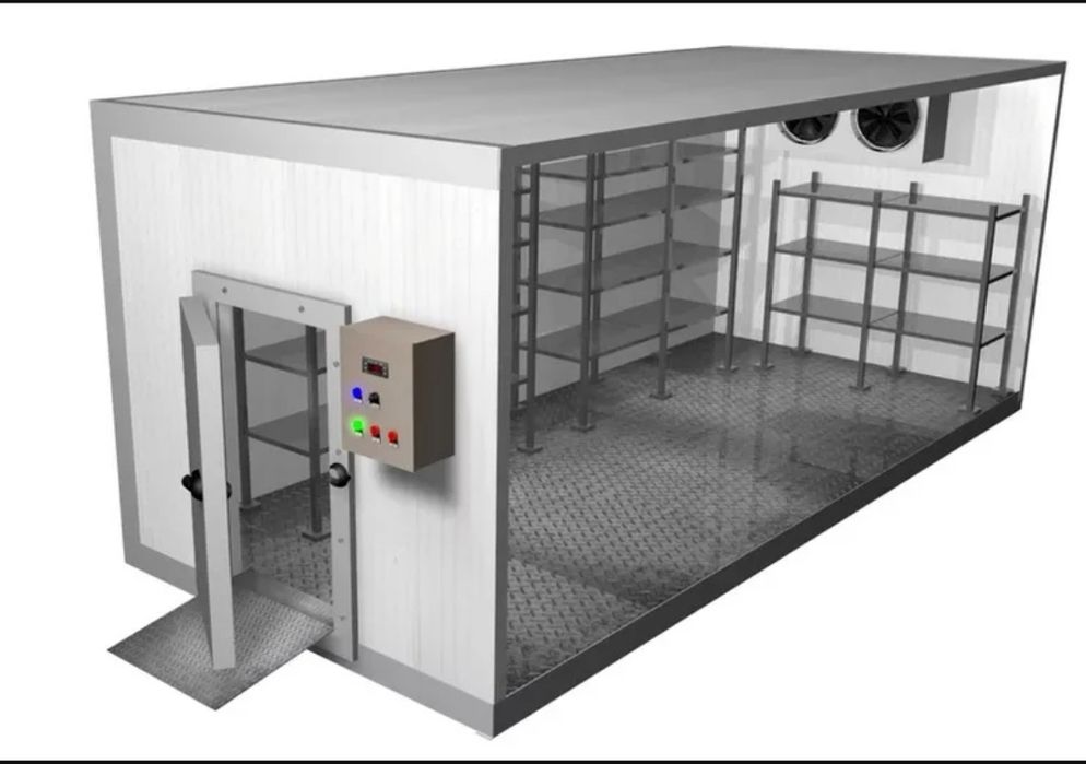 Сборка и установка стеллажей и холодильных камер