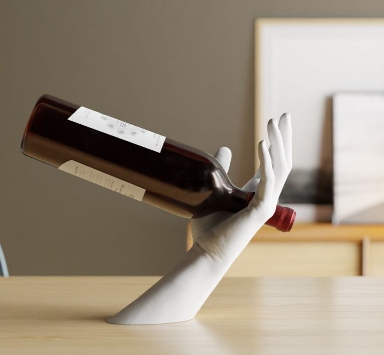 Suport sticlă de vin - printat 3d