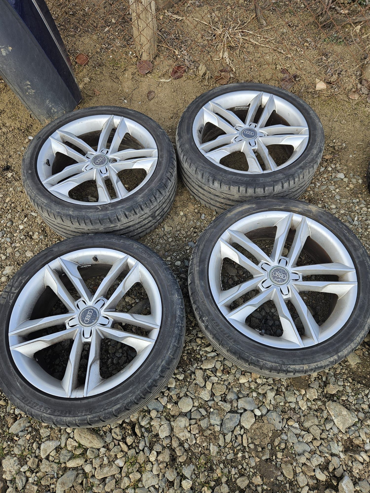 Jante aliaj 5x112 Audi cu anvelope 245/40 R18