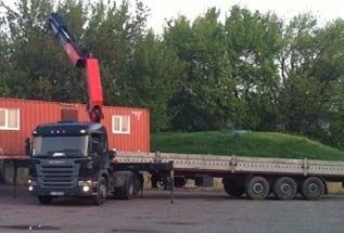 Доставка контейнера Манипулятор длинномер шаланда контейнеровоз