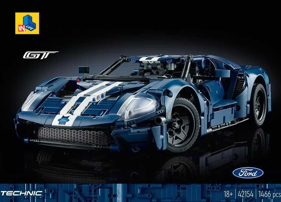 Tip lego masina 2022 Ford GT Technic 42154