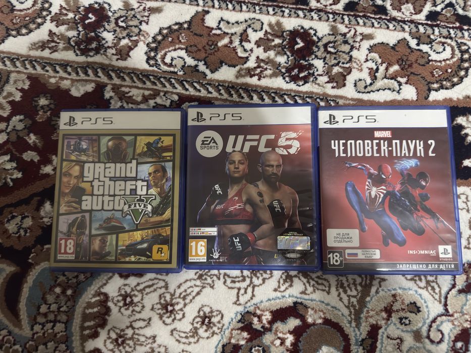 Диски на playstation 5