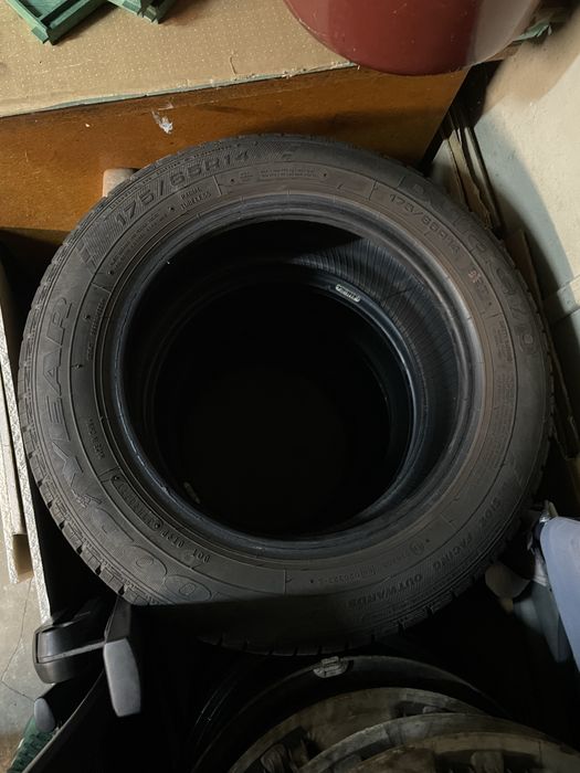 Jante tabla + cauciucuri 175/65R14 Toyota Yaris