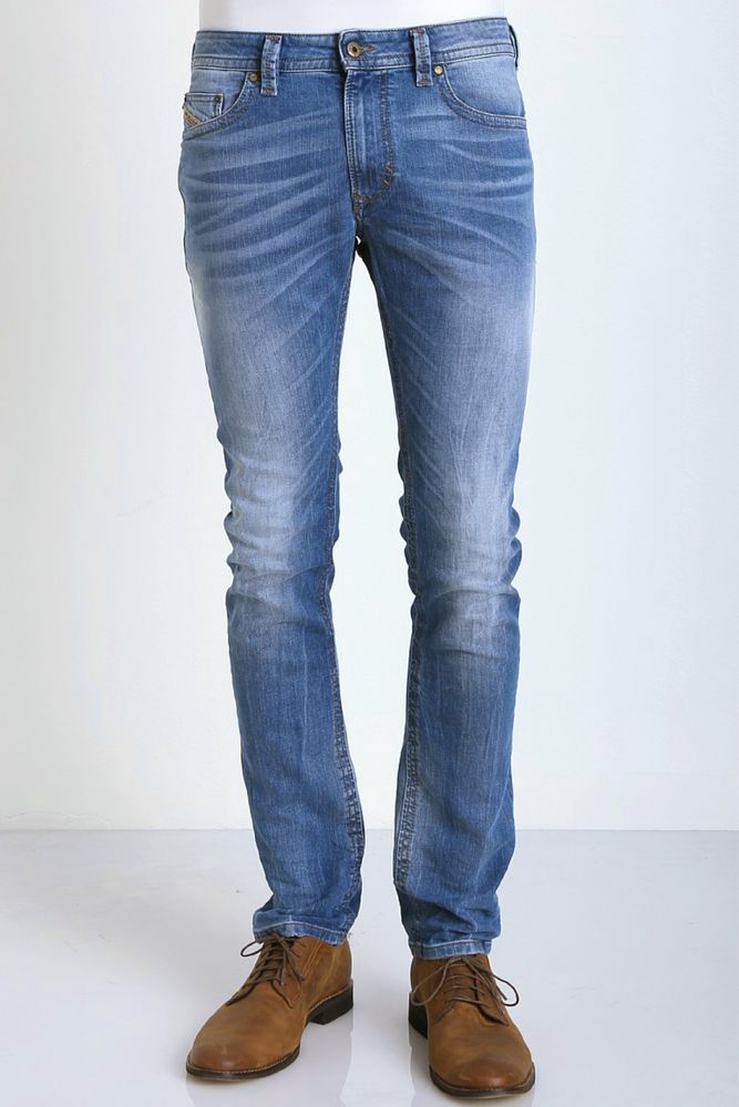 Blugi jeansi DIESEL Thavar model 33V stretch slim skinny