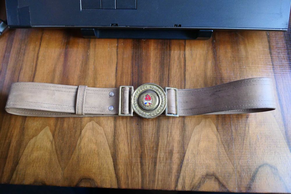 PAFTA Centura veche de PIONIERI Curea ROMANIA Retro Vintage