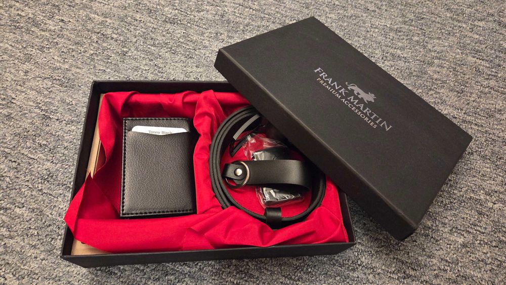 Set portofel si accesorii Frank Martin