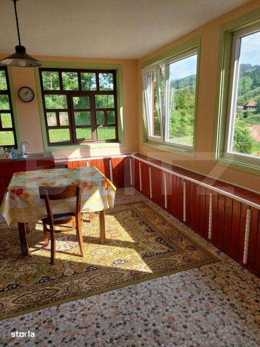 Casa la munte, 5 camere, 4800 mp teren, zona Ocolis