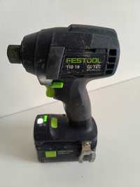 Autofiletanta cu impact FESTOOL TID18 180Nm + Acumulator 5,2 Ah