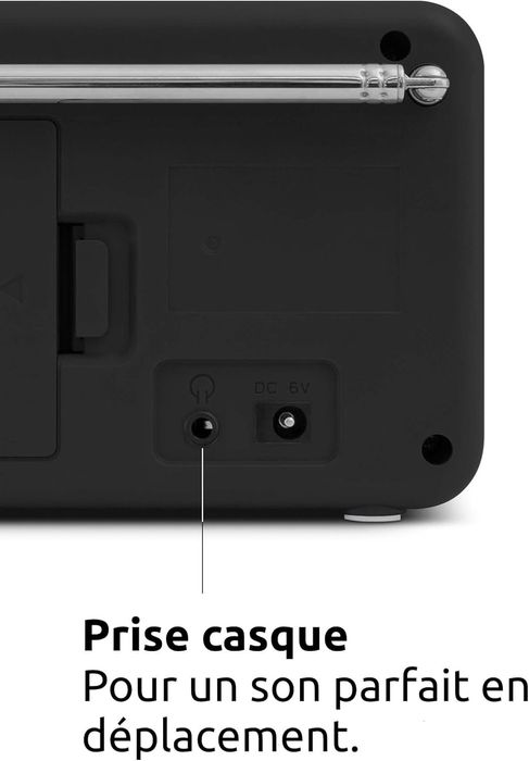 Radio portabil TechniSat Viola 2, 1 W, DAB+,ecran LCD, alb,sigilat