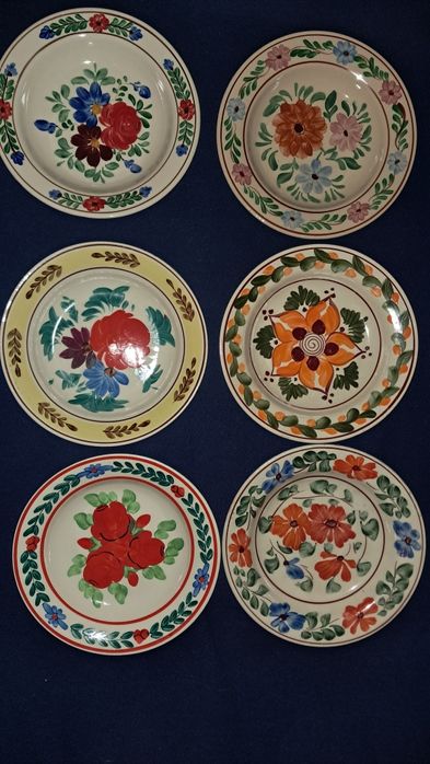 Set 6 farfurii traditionale romanesti vechi