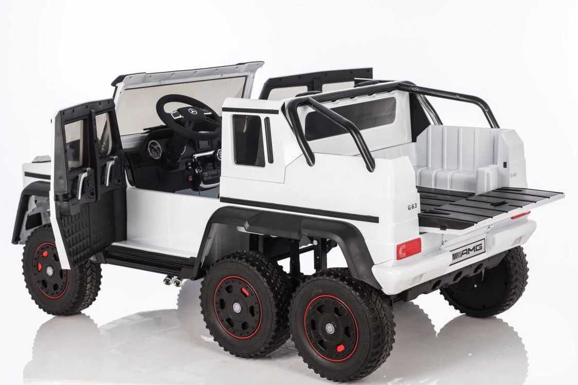 Masinuta electrica Mercedes G63 6x 45w, sezut pentru adult White