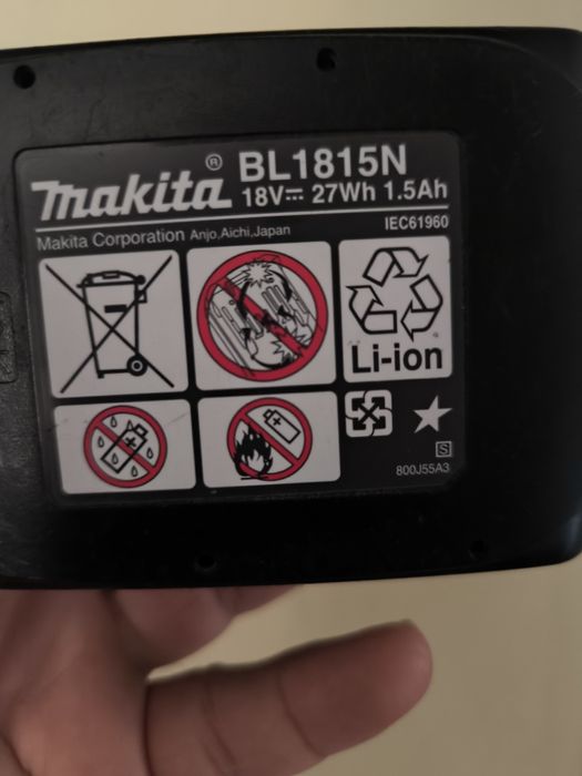 Батерия Makita 18v