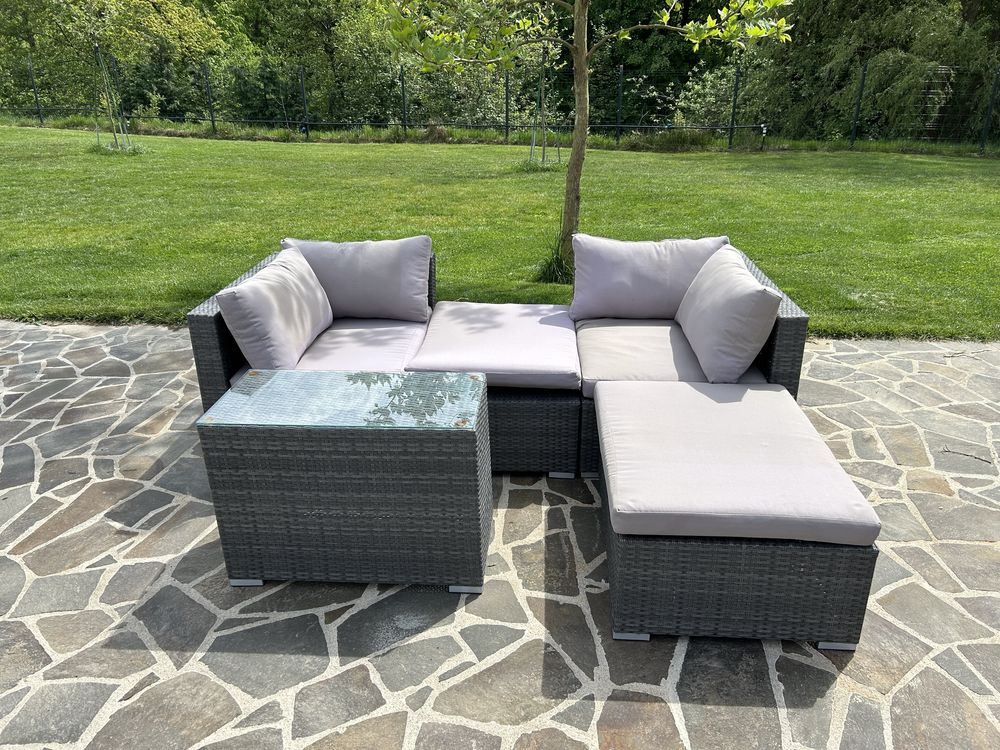 Set mobilier gradina ratan