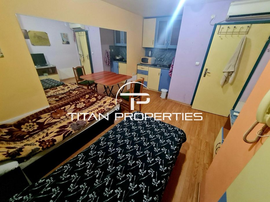 Дава се под наем Едностаен апартамент в Бургас, Възраждане - 25 кв.м за 204 € - Снимка #1