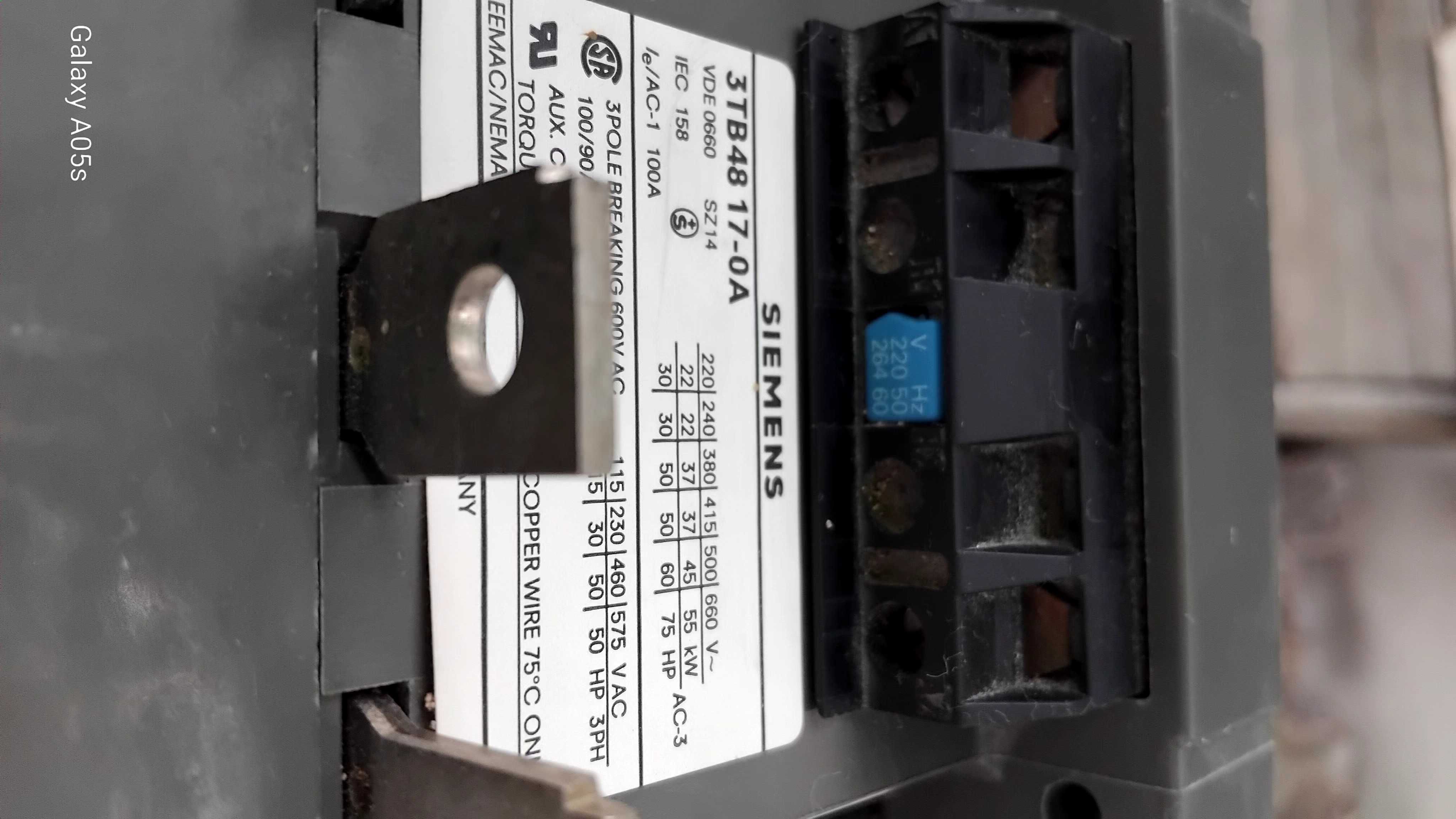 Контактор SIMENS 100 A