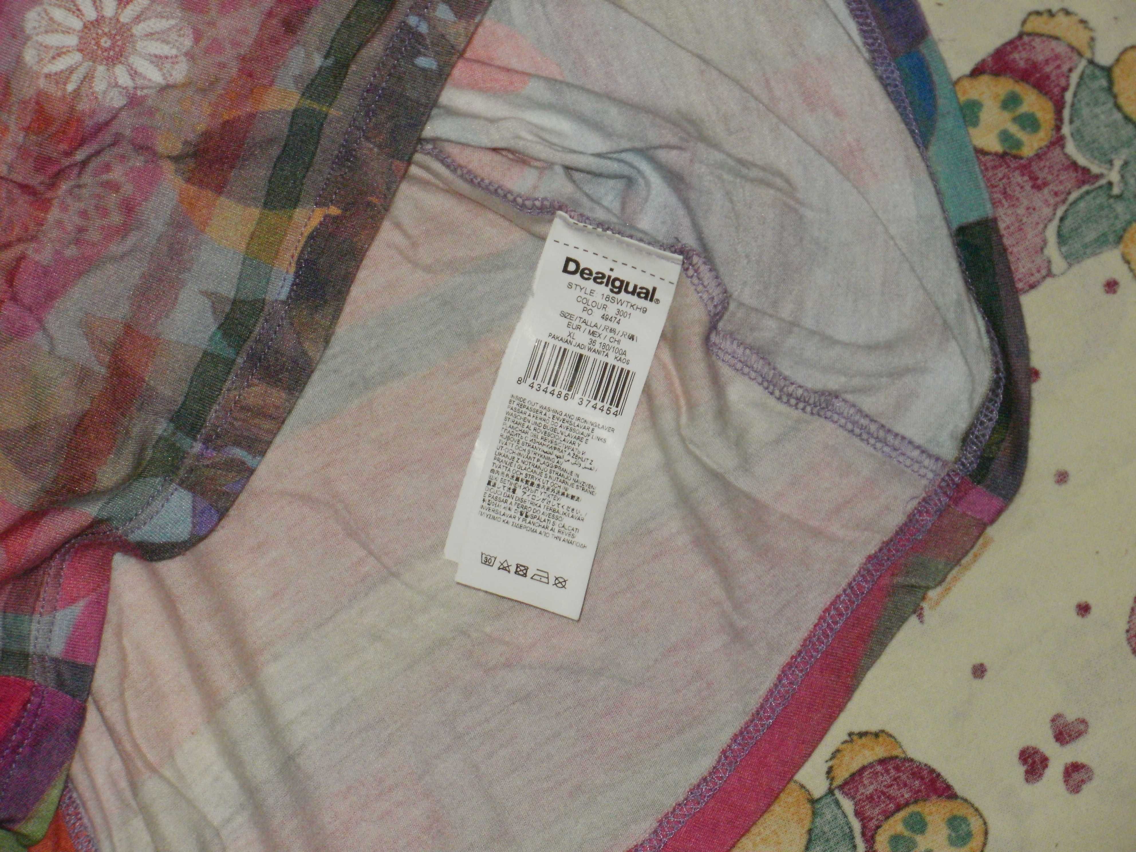 DESIGUAL оригинални нови дамски туника и блуза L/XL