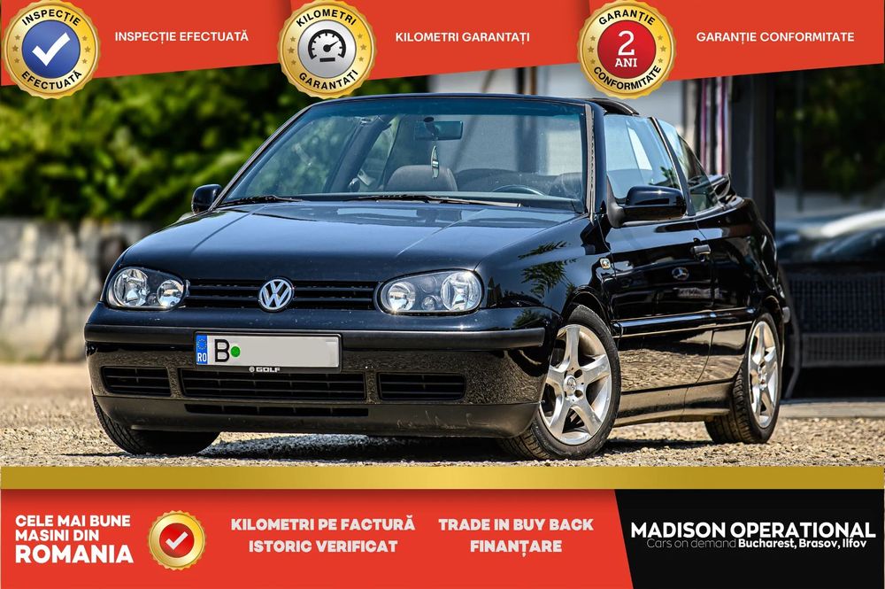 Volkswagen Golf Golf 3.5 Cabriolet 1.8 benzina automat decapotare elec. ac