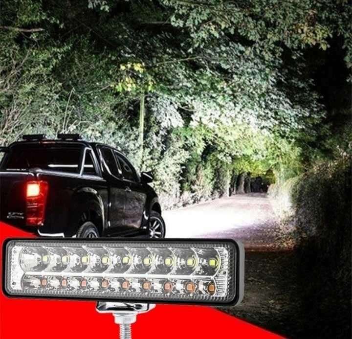 Лед Халоген/дневни светлини с Мигач 48W, 12V/24V