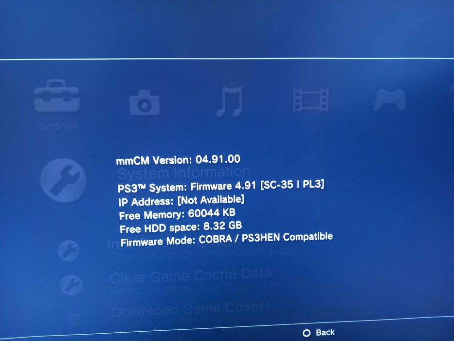 PS3 Slim 320GB cfw 4.92