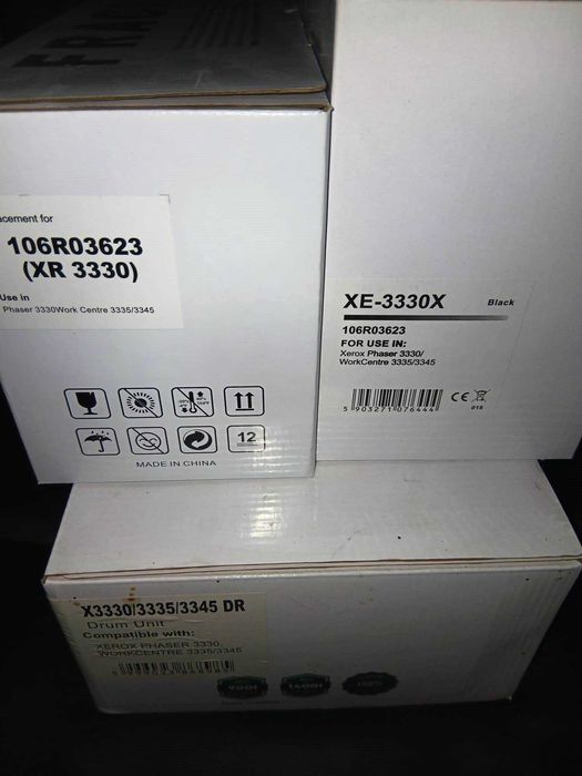 Toner Xerox 3330/3335/3345 [2 buc.] + Drum Xerox.Poza