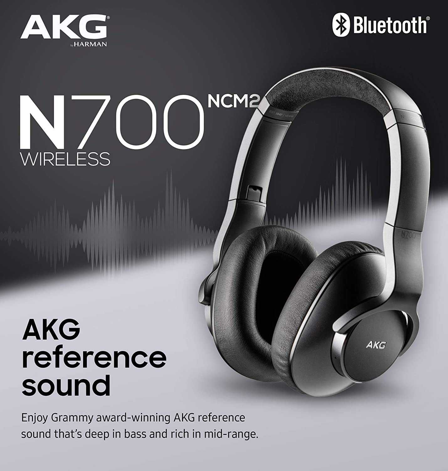 Беспроводные наушники с активным шумоподавлением AKG N700NC M2