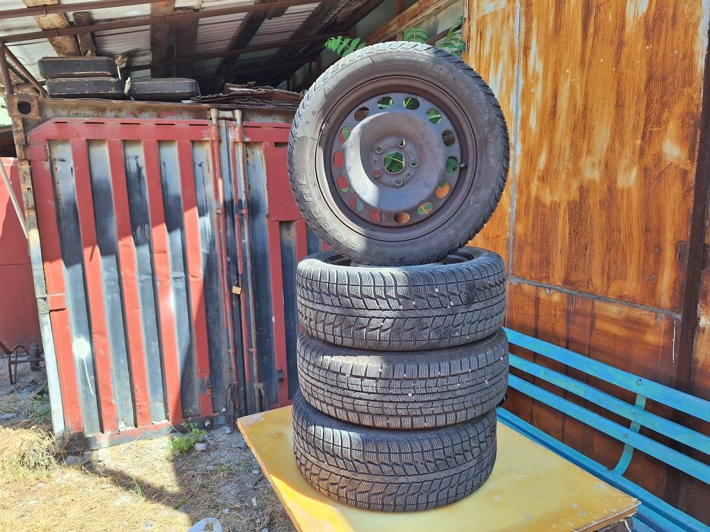 Оргинални железни Джанти 16'' - 5х112 - Volkswagen, с гуми 205/55/16