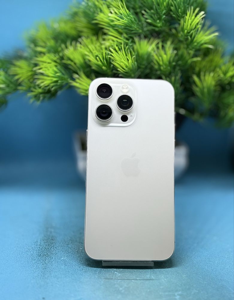 Apple iPhone 15 Pro Max, 256GB, 5G, White Titanium