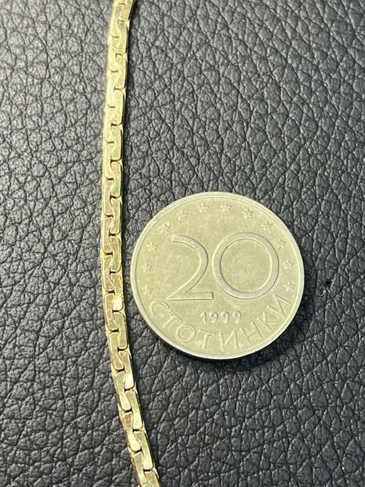 Златен Ланец синджир  златно ланче 14 к 585 gold zlato zlatni lanec