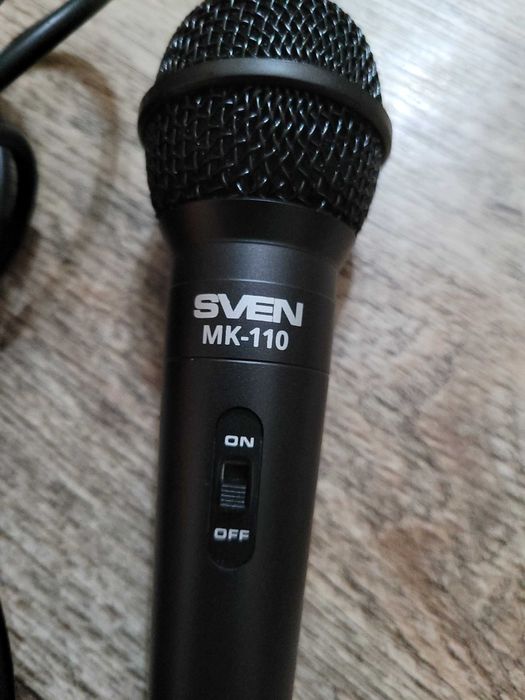 SVEN MK-110 Проводной динамический микрофон ОРИГИНАЛ