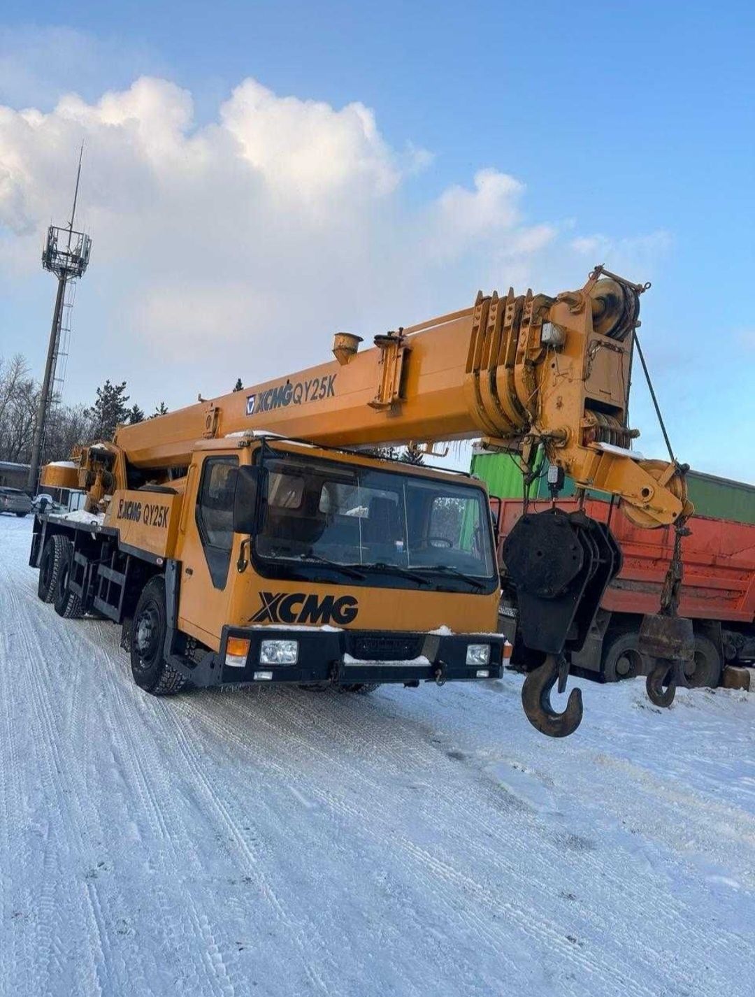 Услуга аренды автокранов