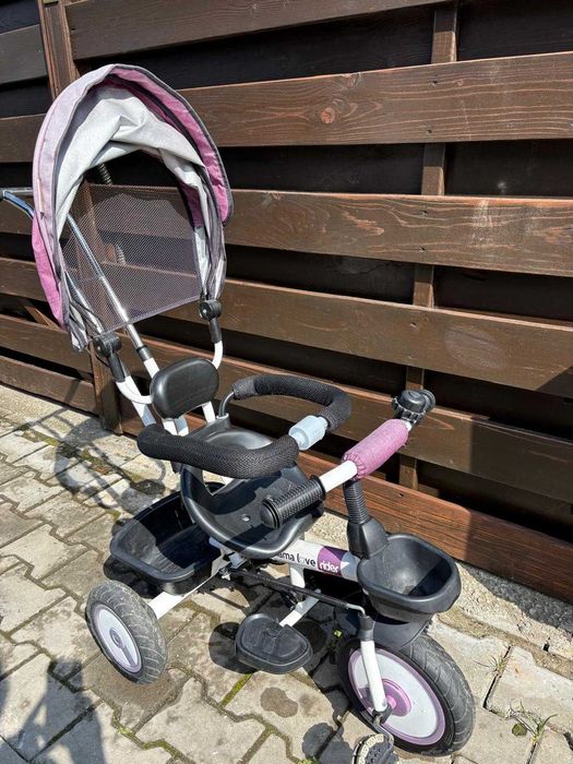 Tricicleta multifunctionala MamaLove Rider, Violet
