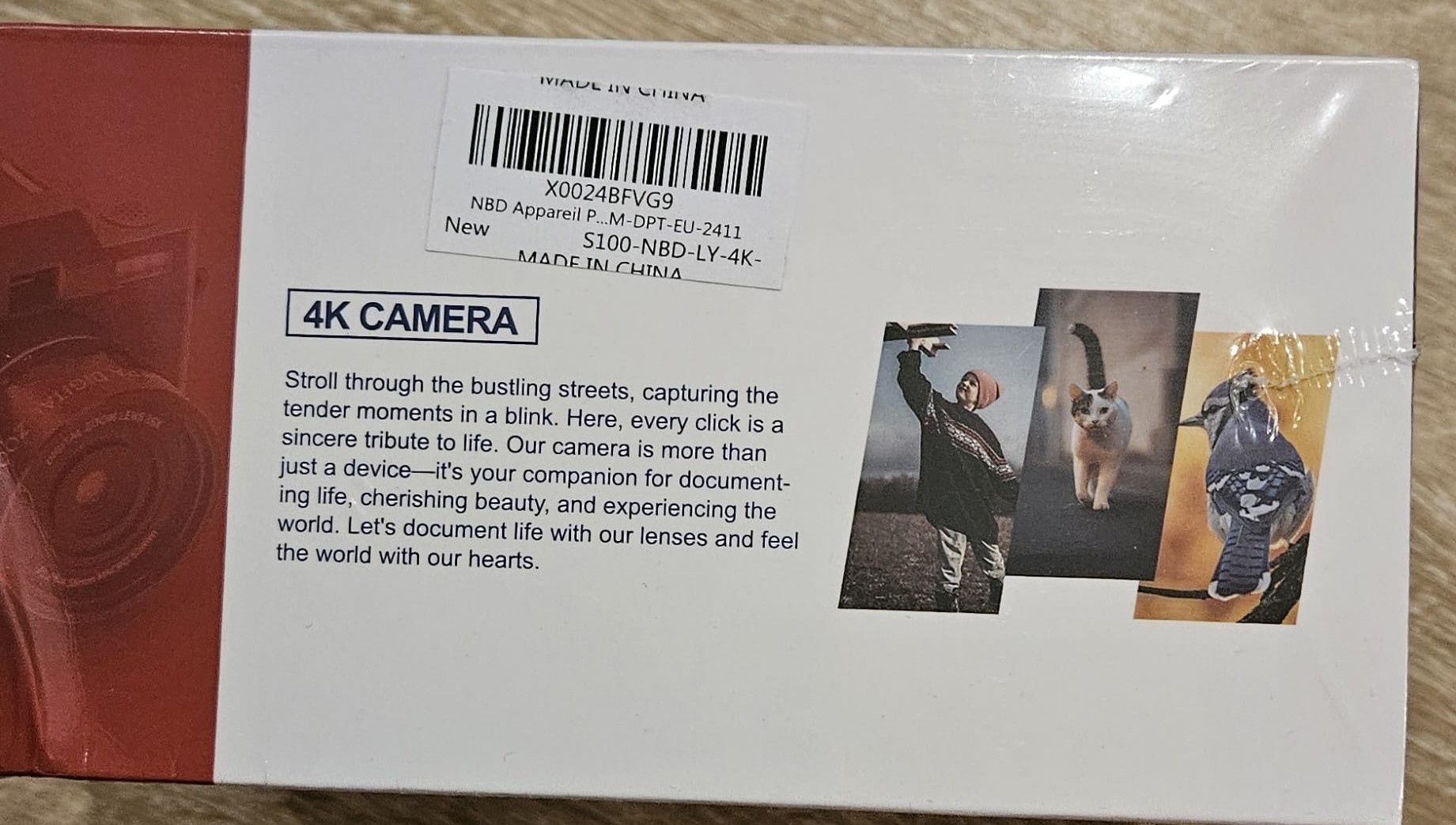 Aparat foto digital, NBD®, 4K, Ultra HD, 3.0'', 16X Digital Zoom, 48MP
