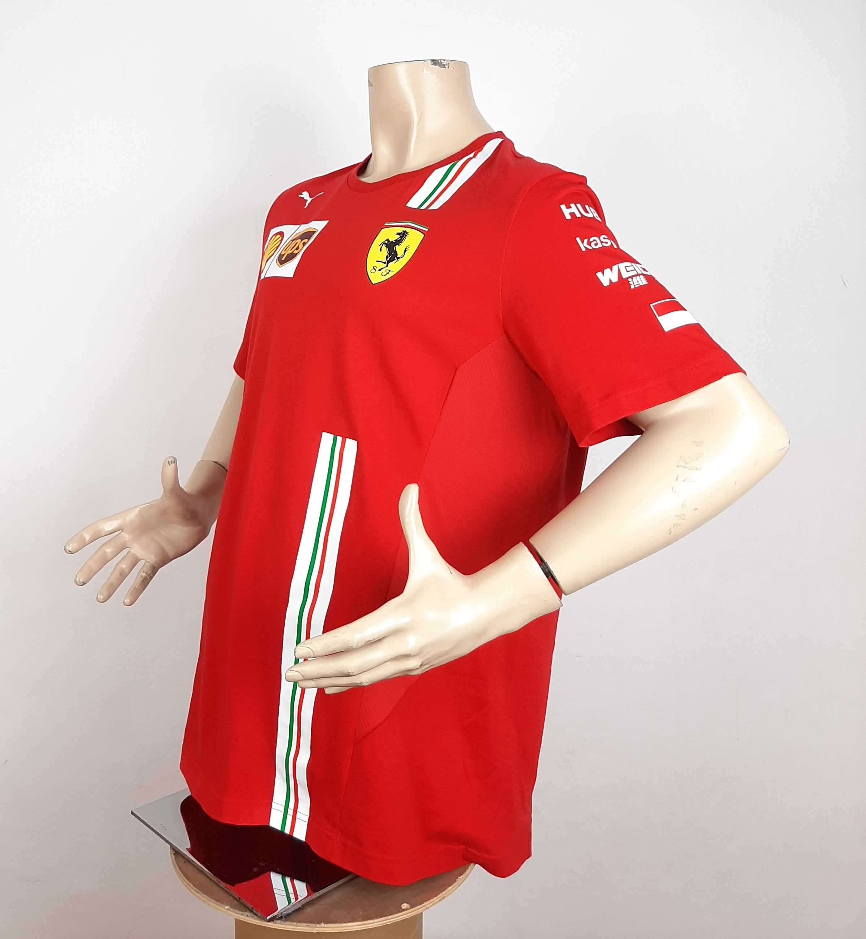 Puma Ferrari - Оригинална мъжка тениска размер XL