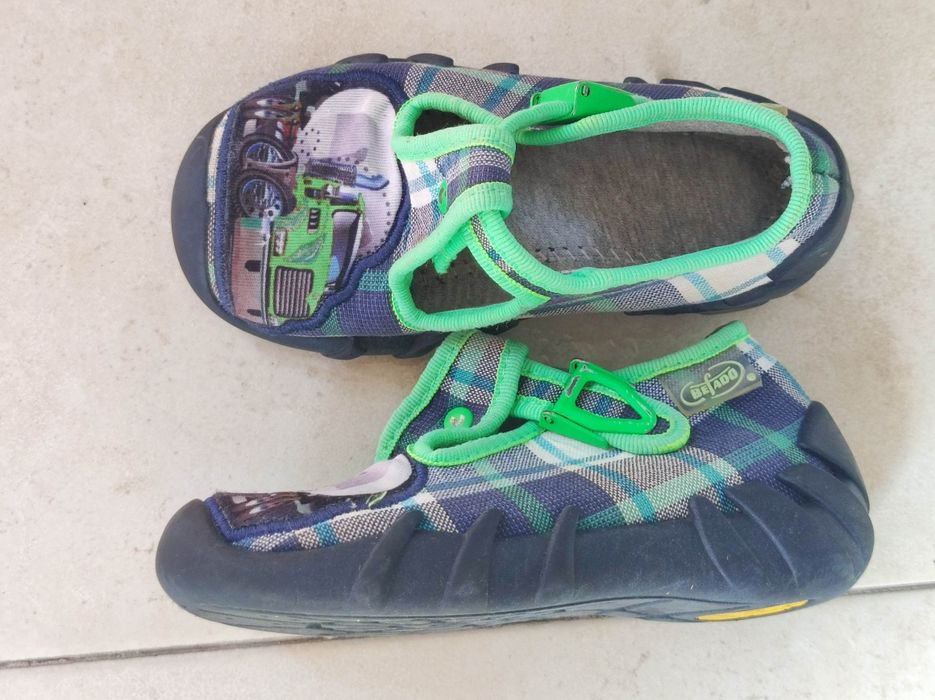 Пантофи Befado + пантофи с трактори 21 н