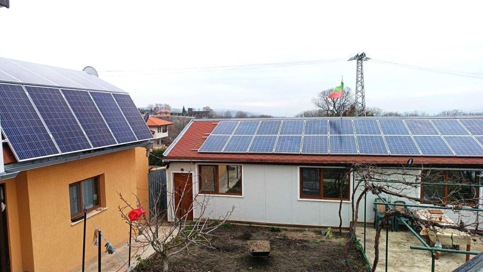 Соларна инсталация за дома 5,8,10кв DIY всичко в едно готова за монтаж