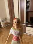 Papusa barbie cu suvite