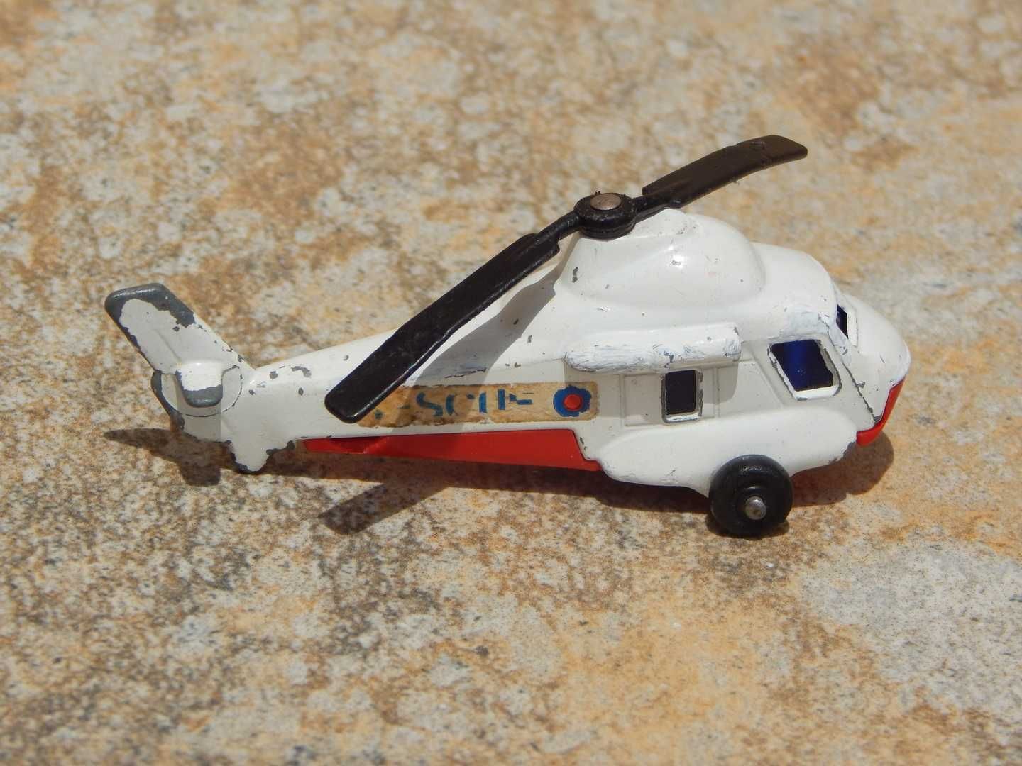 Macheta elicopter de salvare Seasprite Matchbox Lesney 1976 Anglia