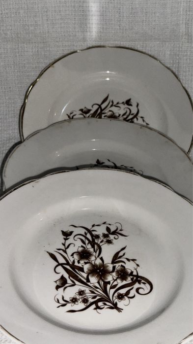 Винтажные тарелки Коростеньского фарфорового завода (СССР)