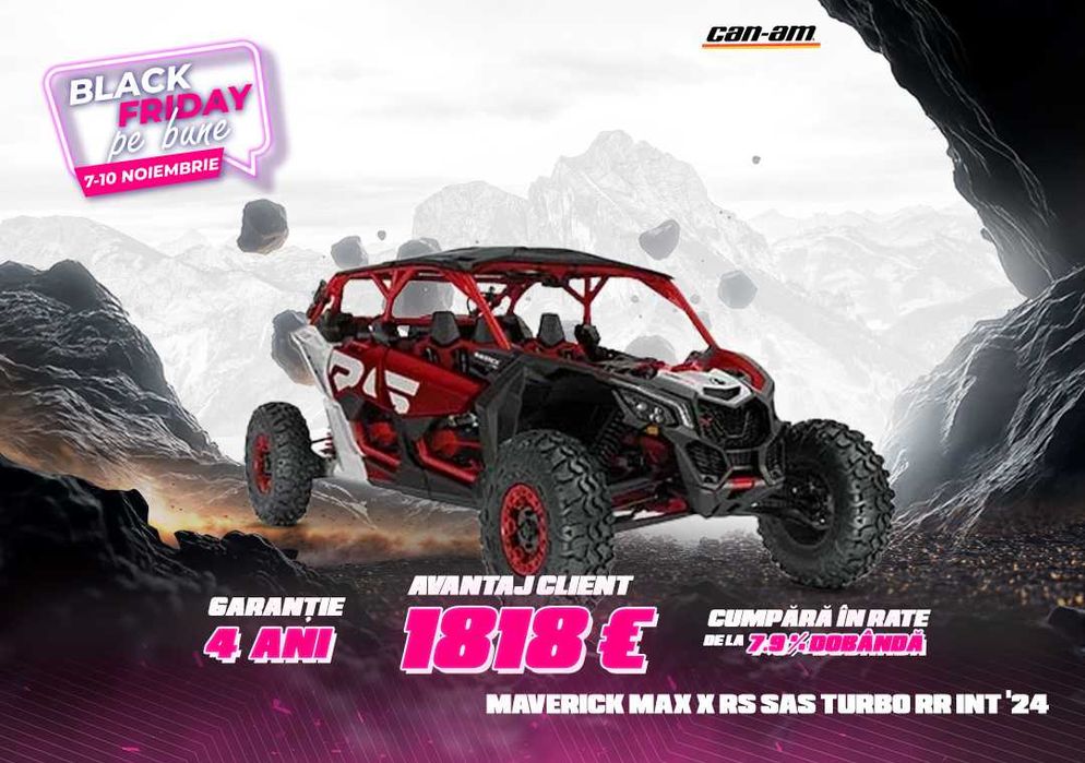 Can-Am Maverick MAX X RS SAS Turbo RR INT '24