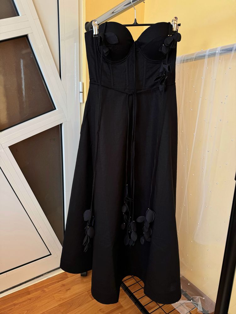 Ленена рокля на Miss Rosier/Zimmermann XS-L налична и в бяло