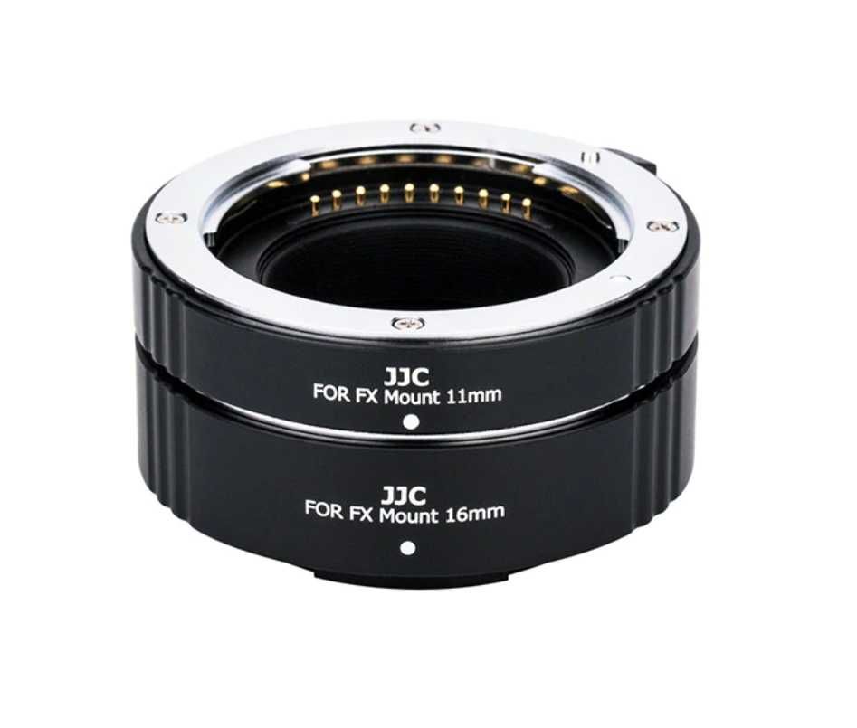 Adaptor Canon EF - Fujifilm X si Inele Macro JJC 16+11mm