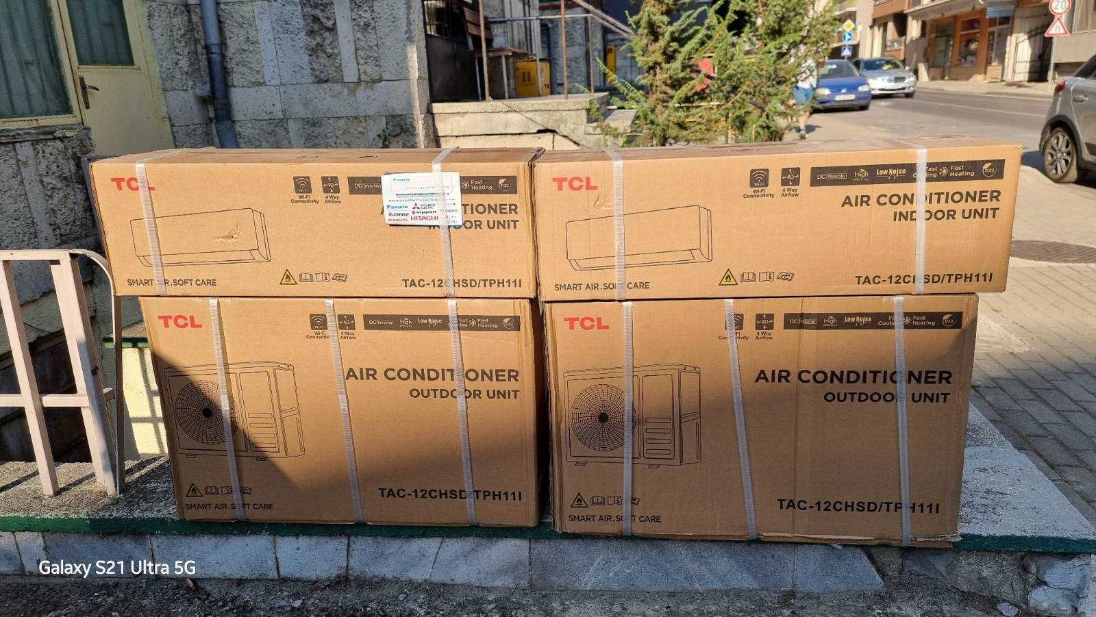 Климатик TCL BreezeIN TAC-12CHSD/TPH11, WiFi, 12000 BTU, Клас A++