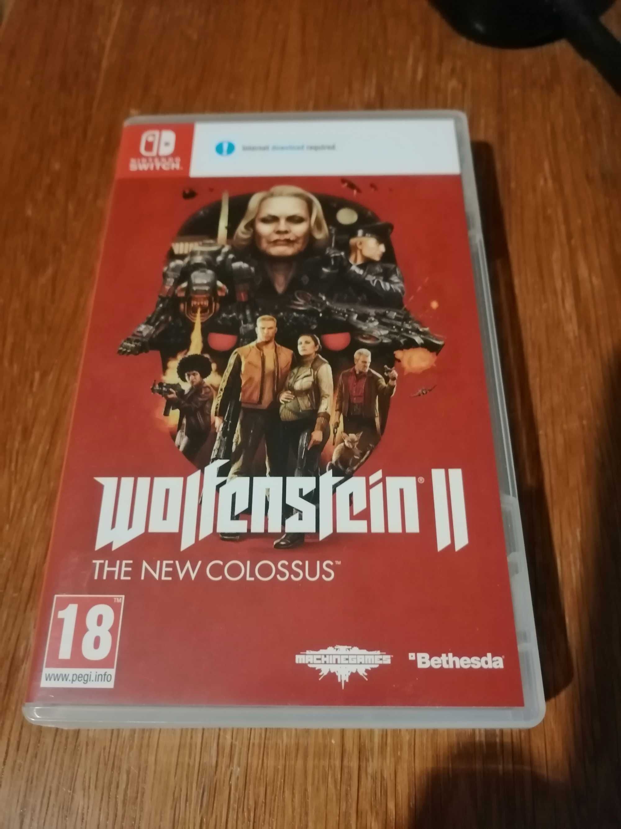 Wolfenstein II: The New Colossus (Nintendo Switch)+coperta Youngblood